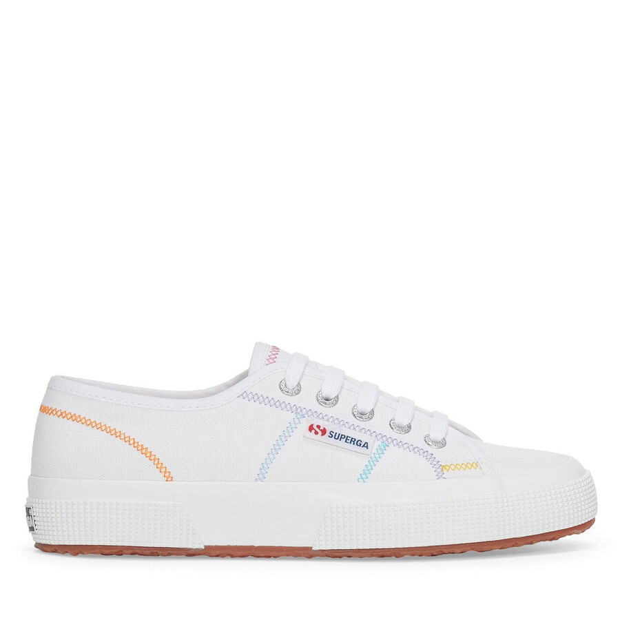 2750 points de croix multicolore