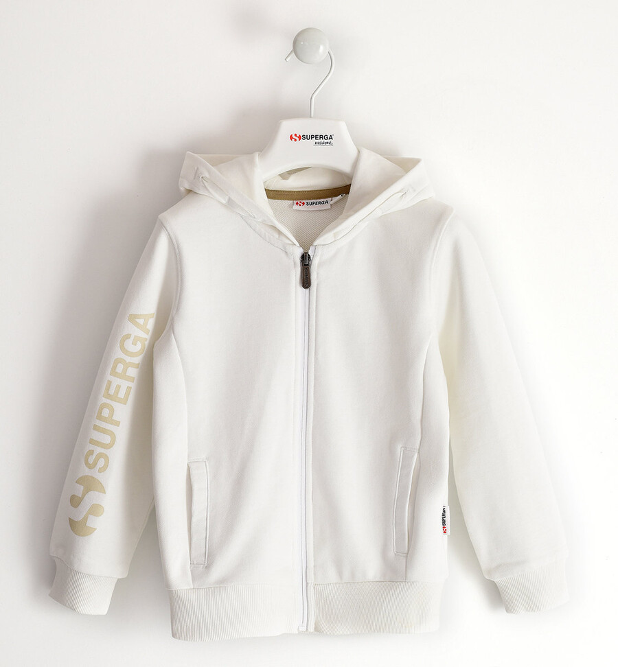 sweat à capuche zippé superga pour enfants